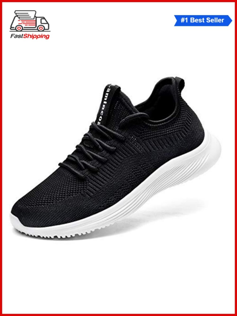 ✨ Lightweight Slip-On Walking Sneakers Memory Foam Mesh Knit Athletic Shoes